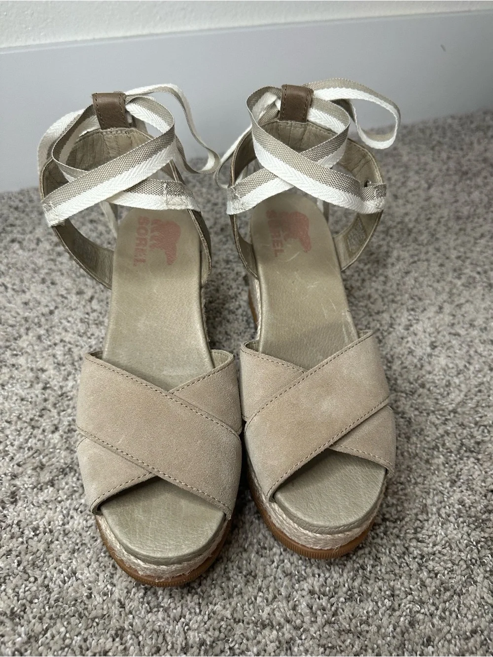 Like New Sorel Joanie Espadrille Sandals